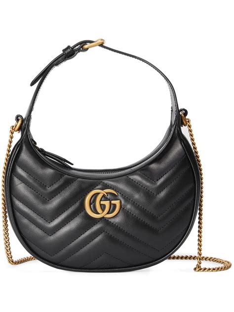 are all gucci bags leather|farfetch gucci shoulder bags.